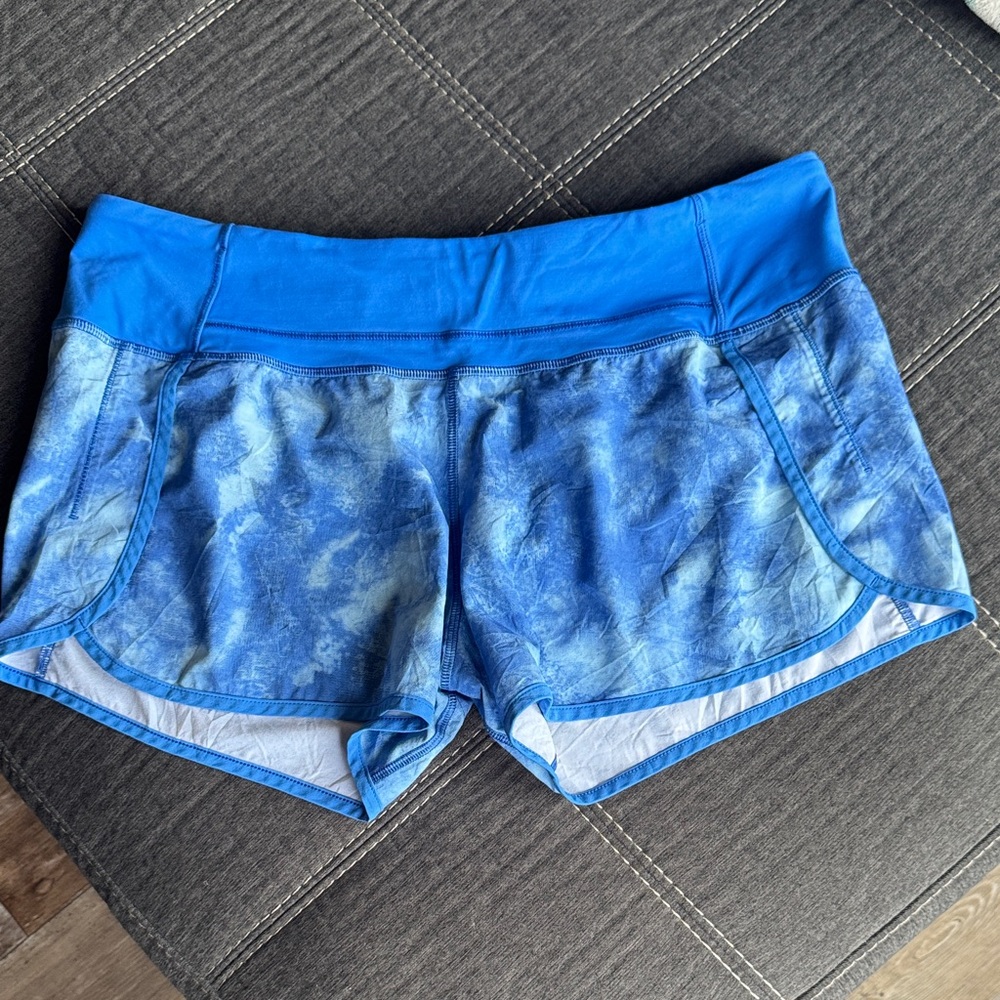 lululemon athletica Blue Athletic Shorts